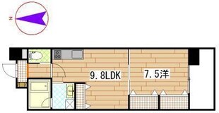 エリーな横川Ⅱの物件間取画像